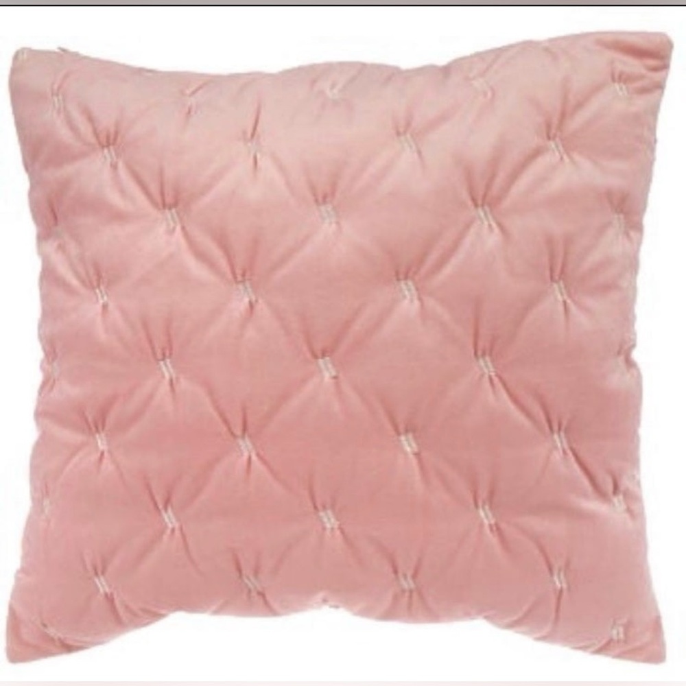 Pillow cover blush pink set two pcs set - Picture 2 of 6